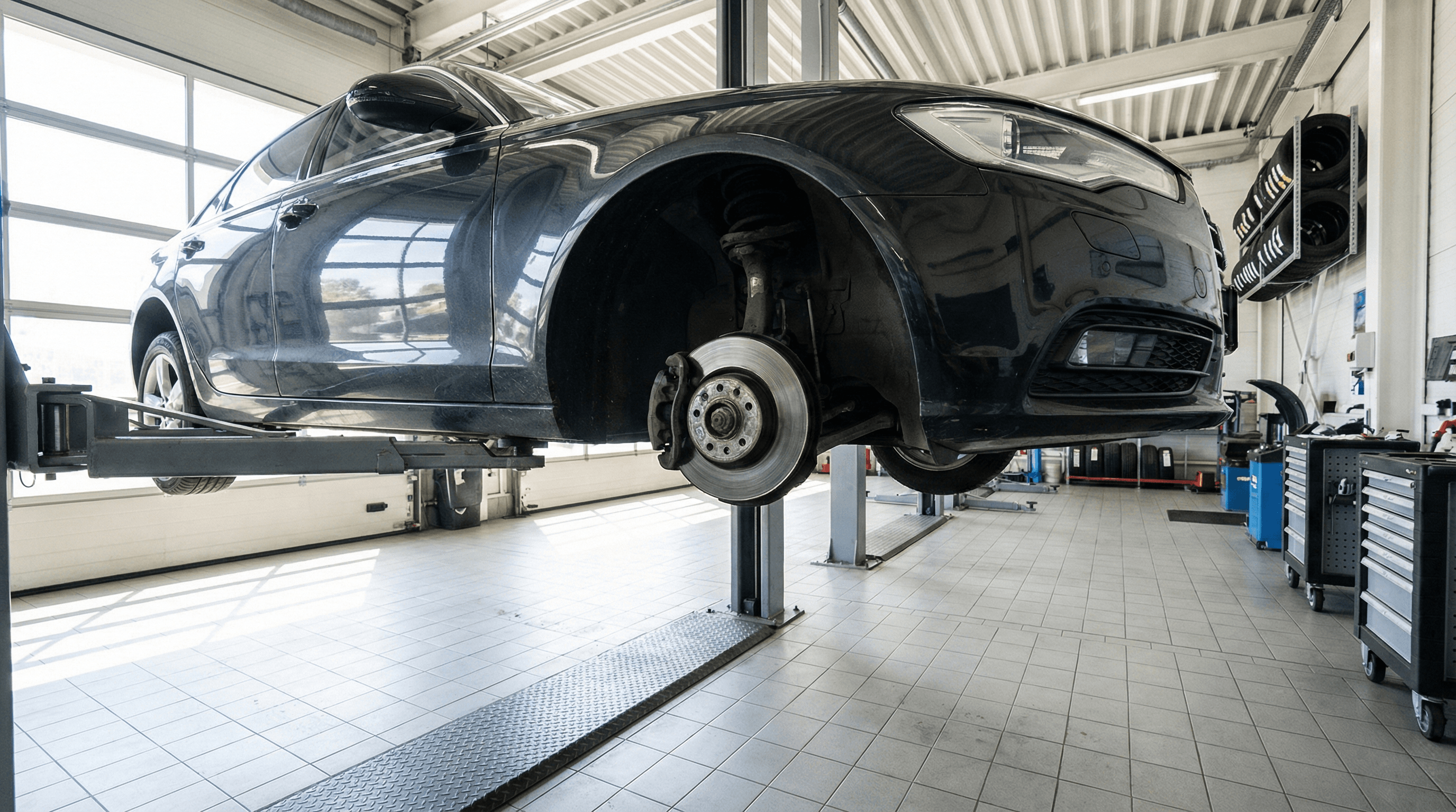 Naprawa układów hamulcowych