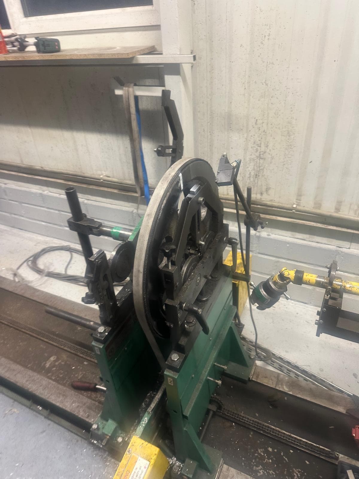 Detale wyważonego wału bijakowego gotowego do montażu